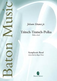 Tritsch Tratsch Polka Concert Band sheet music cover Thumbnail